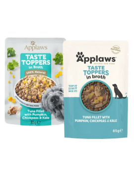 Applaws Taste Toppers Saszetka dla psa - tuńczyk, dynia i ciecierzyca w sosie 85g