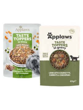 Applaws Taste Toppers Saszetka dla psa - jagnięcina, cukinia i marchew w sosie 85g