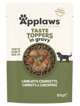 Applaws Taste Toppers Saszetka dla psa - jagnięcina, cukinia i marchew w sosie 85g