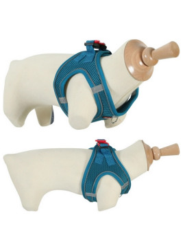 Zolux Szelki oddychające z siatki L turkusowe