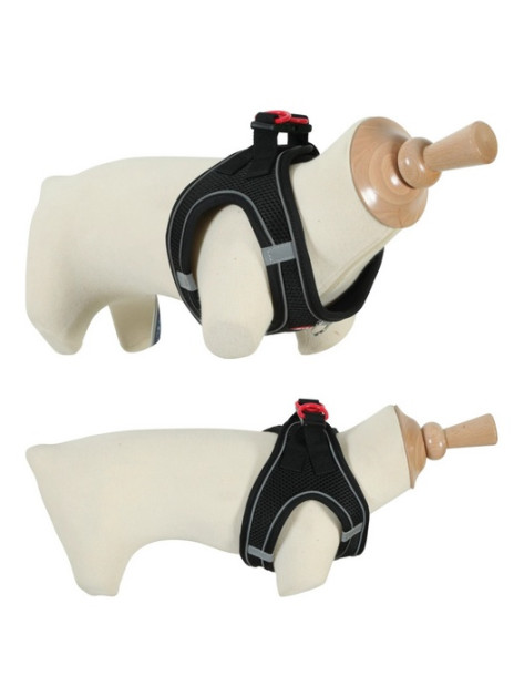 Zolux Szelki oddychające z siatki L czarne