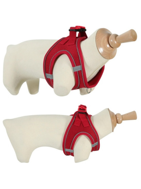 Zolux Szelki oddychające z siatki M czerwone