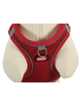 Zolux Szelki oddychające z siatki M czerwone