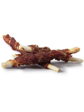 Woolf Chicken & Rawhide Twister 100g
