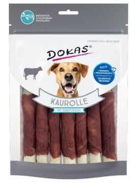 Dokas Pies Rolki z wołowiną 190g