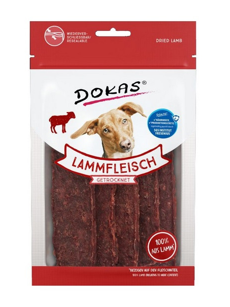 Dokas Pies Paski jagnięcina 70g