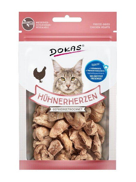 Dokas Kot LIO Serca drobiowe 15g