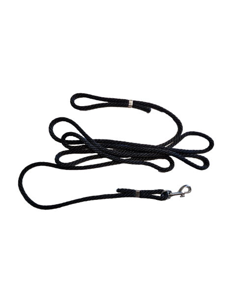 Linka treningowa 3m/8mm czarna szytenalape