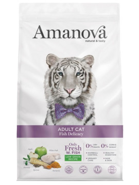Amanova Cat Adult Fish Delicacy White Fish - biała ryba 6kg