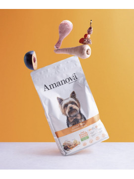Amanova Dog Adult Mini Exquisite Chicken - kurczak 2kg