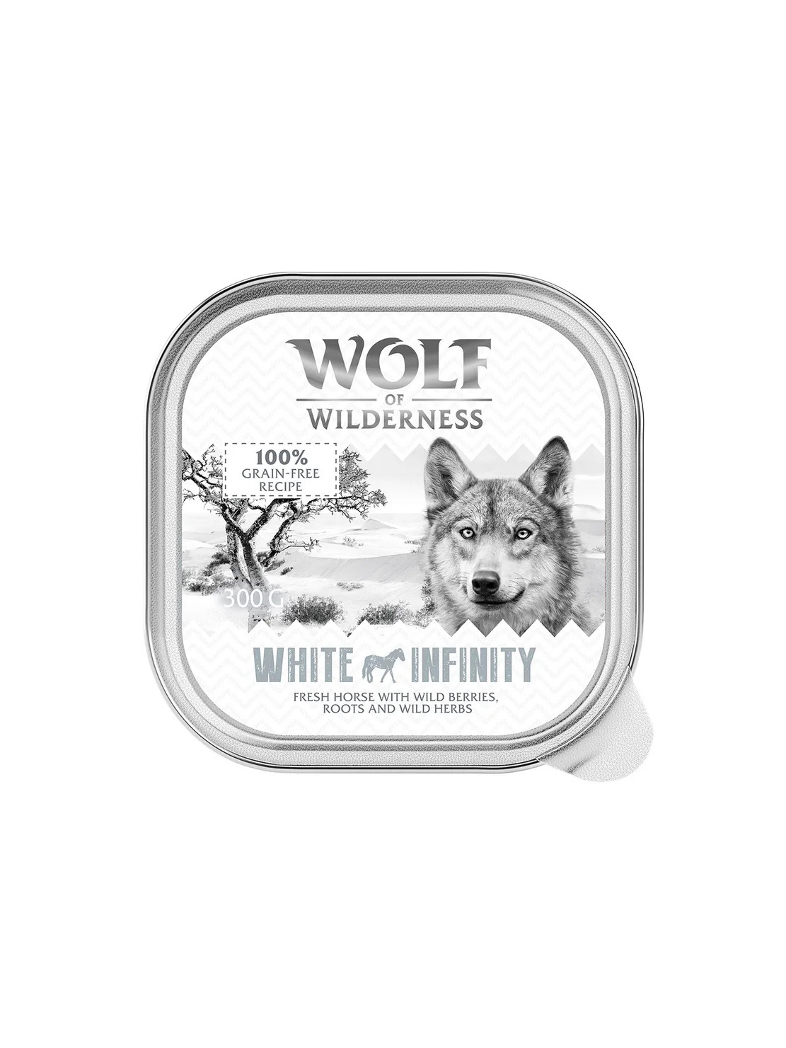 Wolf of Wilderness Adult White Infinity Konina tacka 300g