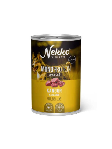 NEKKO MONOPROTEIN ADULT Special Kangur puszka 400g