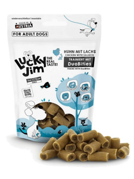 Lucky Jim DuoBities Kurczak i łosoś 70g
