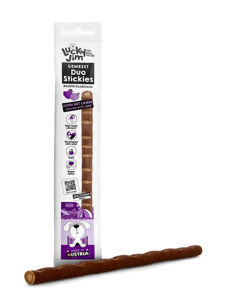 Lucky Jim DuoStickies Kurczak i jagnięcina 15g