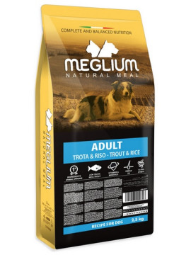 Meglium Dog Adult Trout & Rice 2,5kg