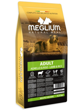 Meglium Dog Adult Lamb & Rice 2,5kg