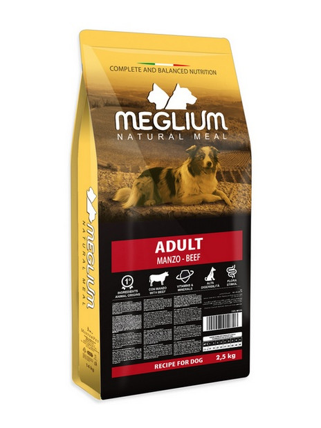 Meglium Dog Adult Beef 2,5kg