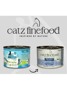 Catz Finefood Bio N.513 Łosoś puszka 200g