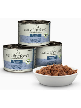 Catz Finefood Bio N.513 Łosoś puszka 200g