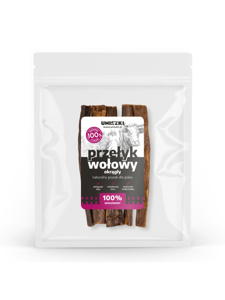Przełyk wołowy okrągły 100g Uniszki