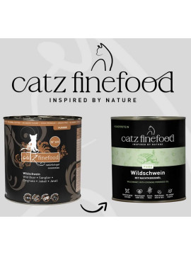 Catz Finefood Purrrr N.109 Dzik puszka 800g