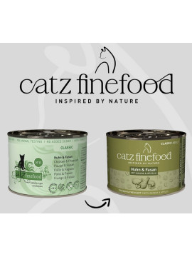 Catz Finefood Classic N.15 Kurczak i Bażant puszka 200g