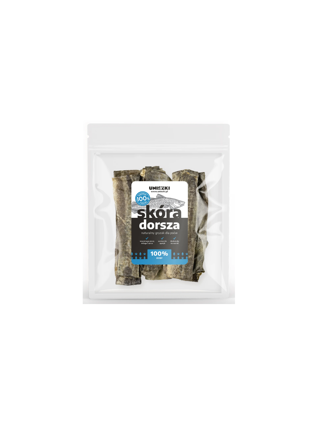 Skóra Dorsza 100g Uniszki