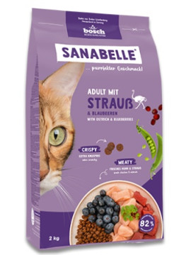 Sanabelle Adult Strauss - ze strusiem 2kg