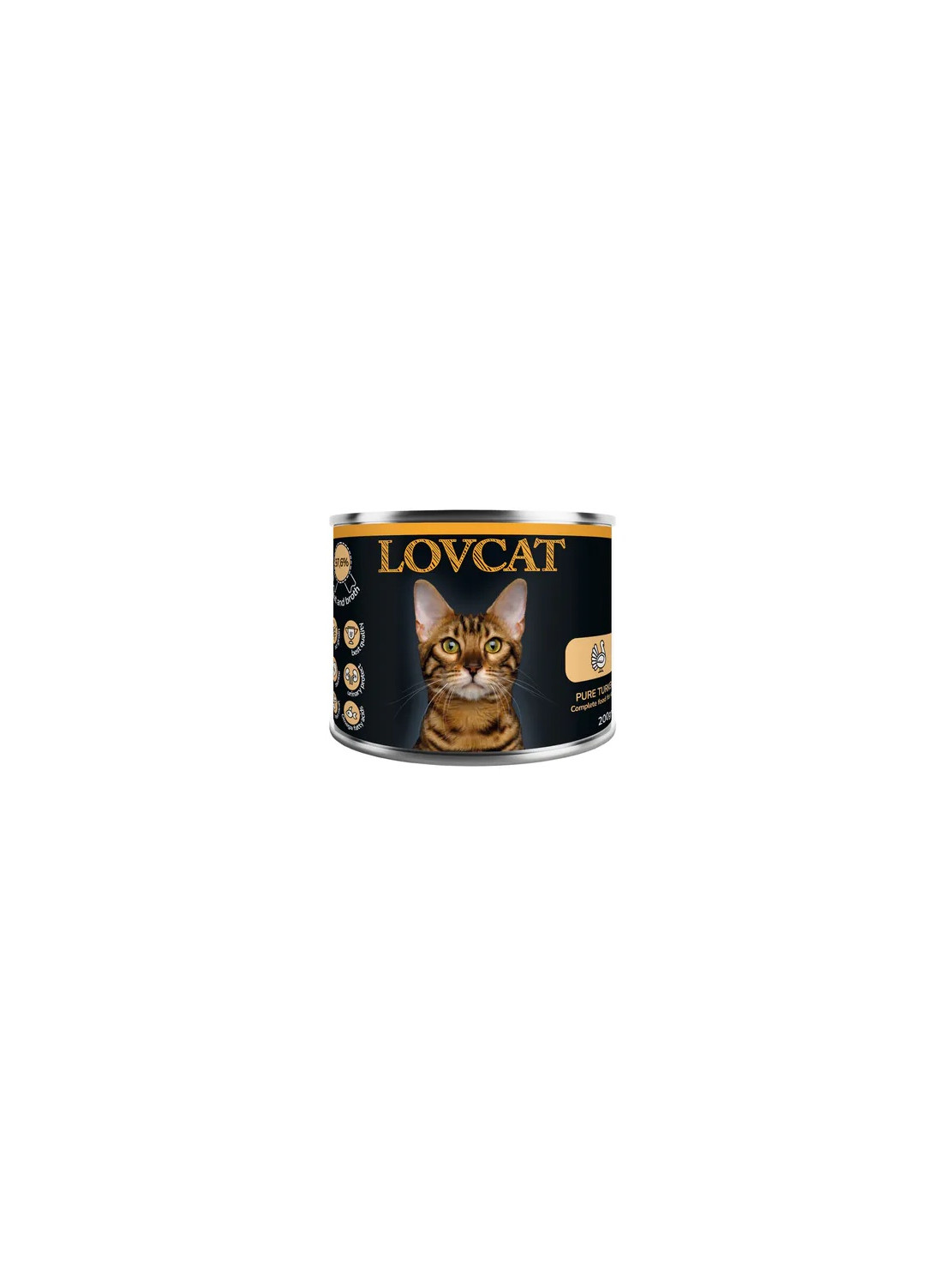 Lovcat Pure Turkey puszka 200g