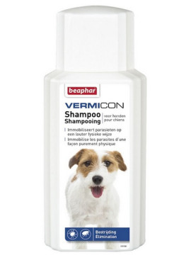 Beaphar Vermicon Szampon dla psa przeciwko pchłom i kleszczom 200ml