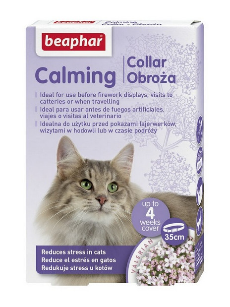 Beaphar Calming Collar Cat - obroża relaksacyjna dla kotów