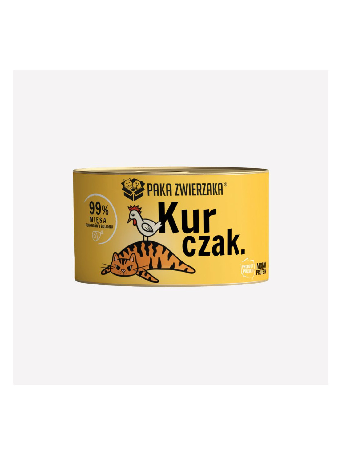 Karma mokra dla kota PAKA ZWIERZAKA kurczak 200 g