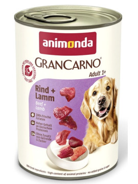 Animonda GranCarno Original Adult Rind Lamm Wołowina + Jagnięcina puszka 400g