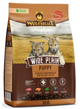 Wolfsblut Dog Wide Plain Puppy - konina i bataty 1kg
