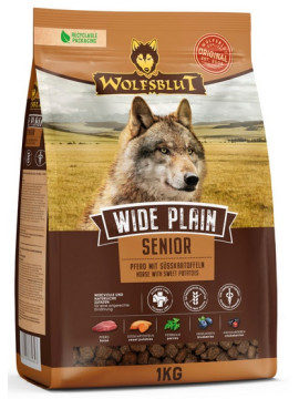 Wolfsblut Dog Wide Plain Senior - konina i bataty 1kg