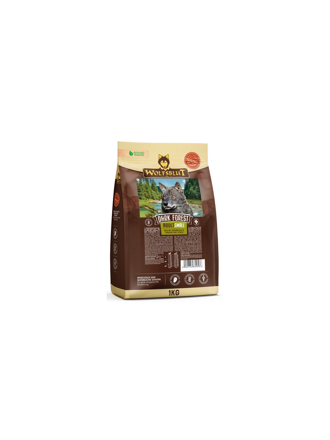 Wolfsblut Dog Dark Forest Small - dziczyzna i bataty 1kg