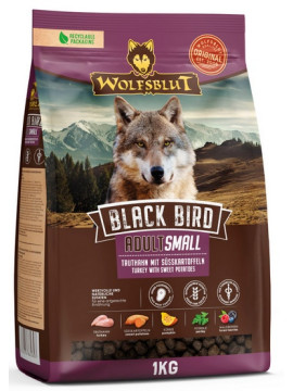 Wolfsblut Dog Black Bird Adult Small - indyk i bataty 1kg