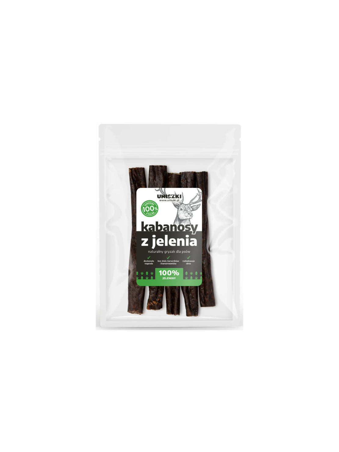 Kabanosy z Jelenia 100g Uniszki