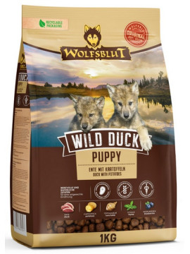 Wolfsblut Dog Wild Duck Puppy - kaczka i ziemniaki 1kg