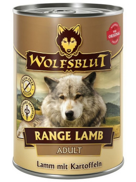 Wolfsblut Dog Range Lamb Adult - jagnięcina i ziemniaki puszka 395g