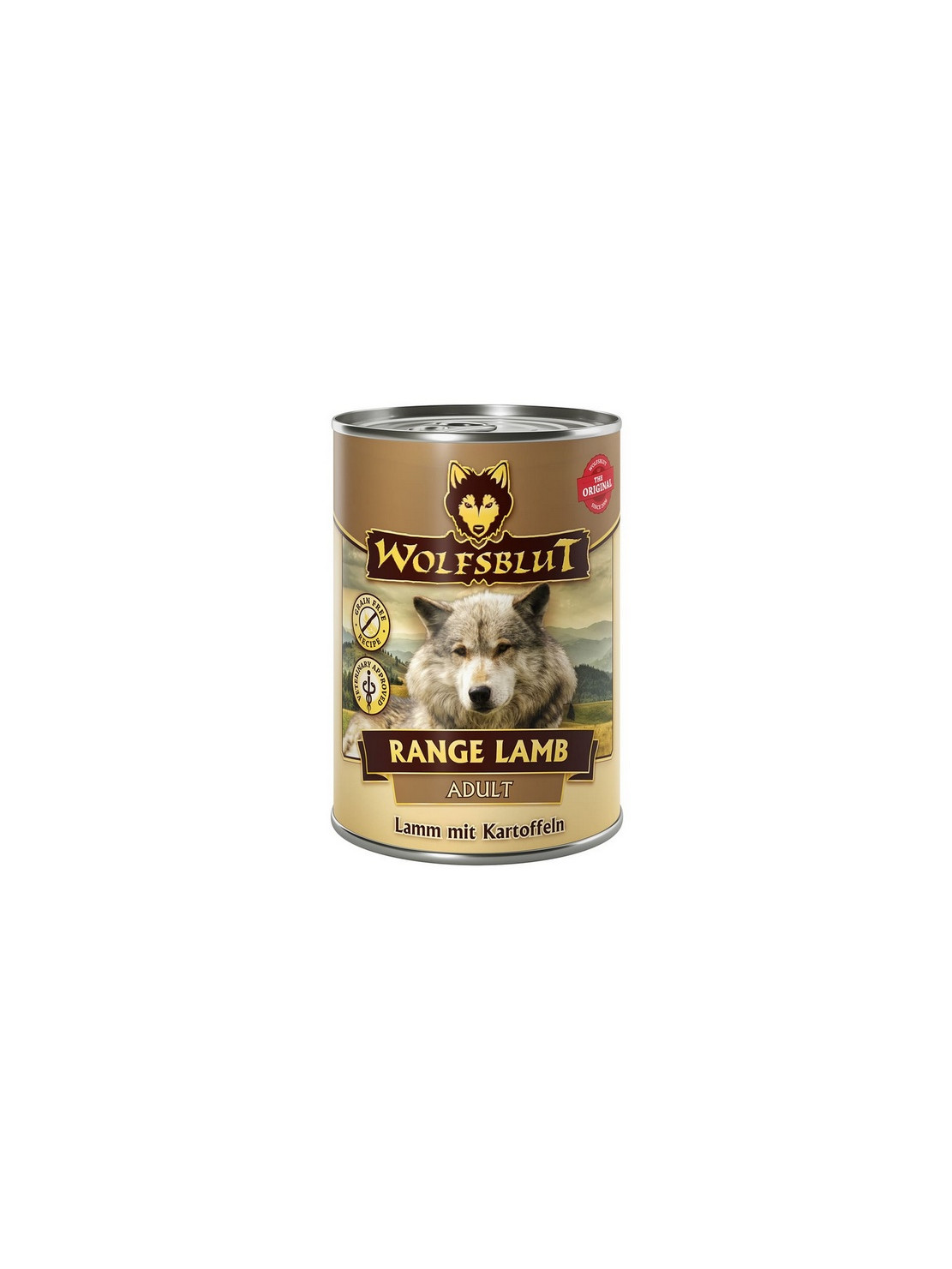 Wolfsblut Dog Range Lamb Adult - jagnięcina i ziemniaki puszka 395g
