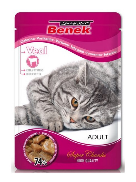 Super Benek saszetka cielęcina w sosie 100g