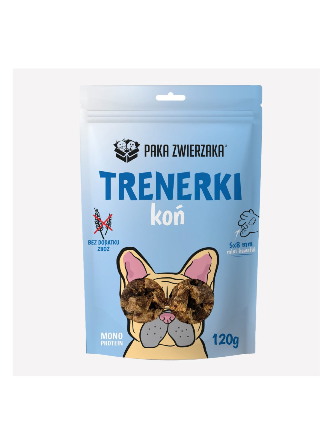 Paka Zwierzaka Trenerki Koń 120g
