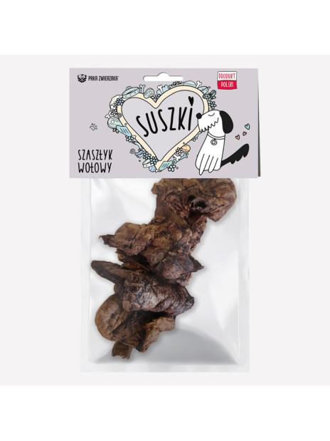 Gryzak dla psa PAKA ZWIERZAKA SUSZKI szaszłyk wołowy 1 szt.