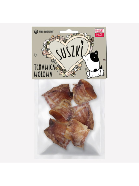 Gryzak dla psa PAKA ZWIERZAKA SUSZKI tchawica wołowa 100 g