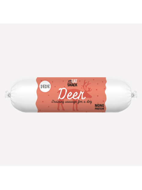 Przysmak dla psa PAKA ZWIERZAKA PEPE deer kiebłaska jeleń 200 g