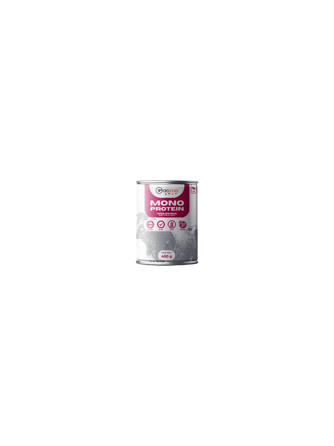 Gaczoo Karma Mono Protein karma mokra dla psa Wołowina 400g