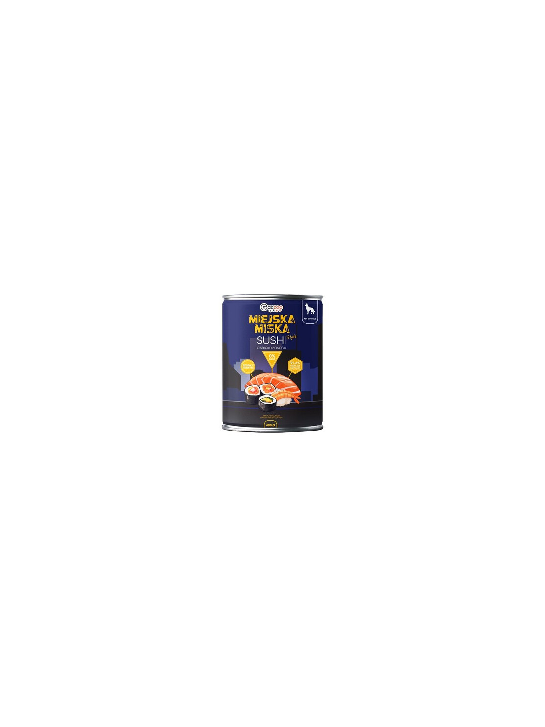 Gaczoo Miejska Miska karma mokra dla psa Sushi 400g