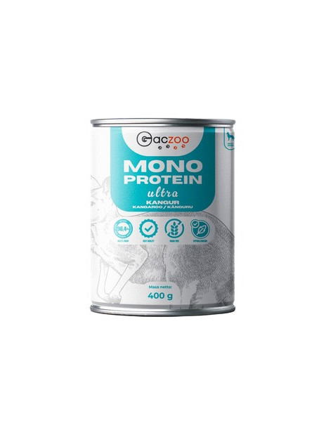 Gaczoo Mono Protein Ultra karma mokra dla psa Kangur 400g