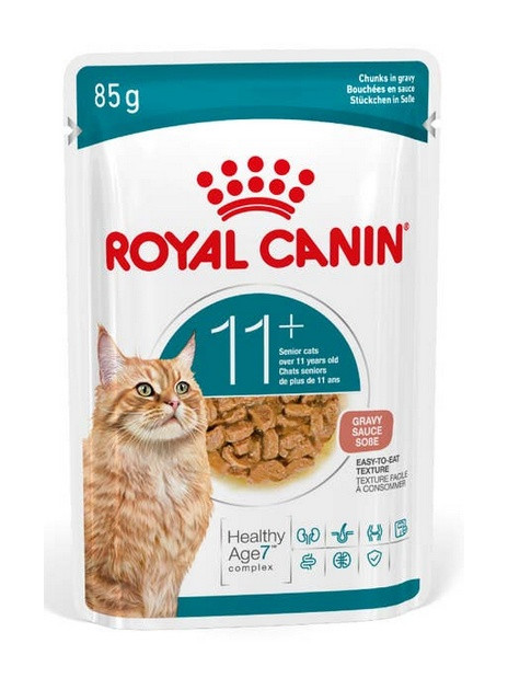 Royal Canin Ageing +11 karma mokra dla kotów dojrzałych w sosie saszetka 85g